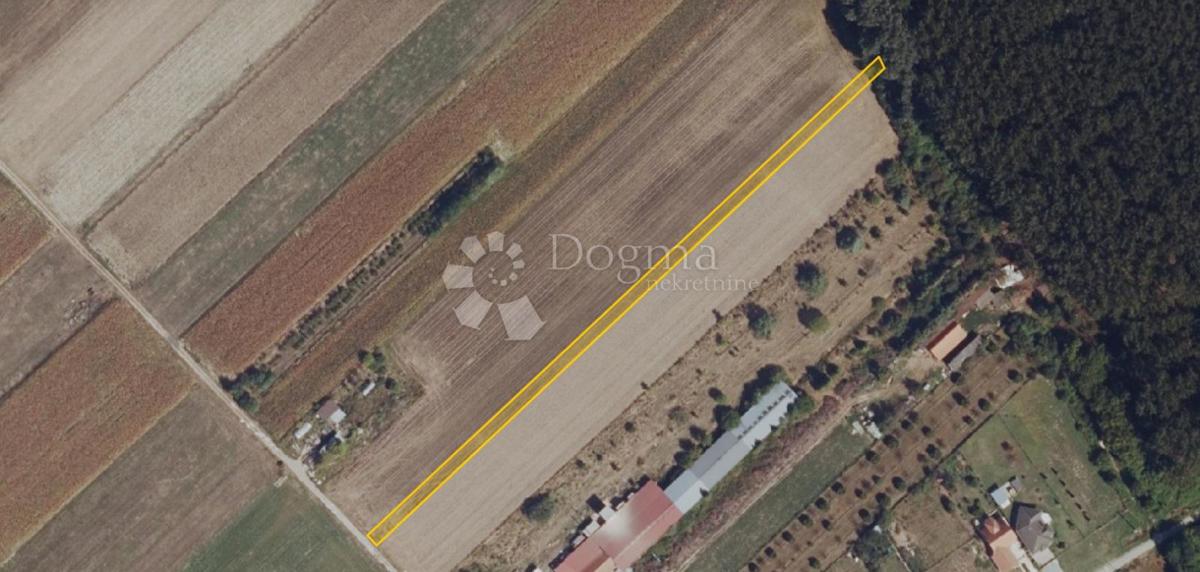 Zazidljivo zemljišče Josipovac, Osijek - Okolica, 9.849m2