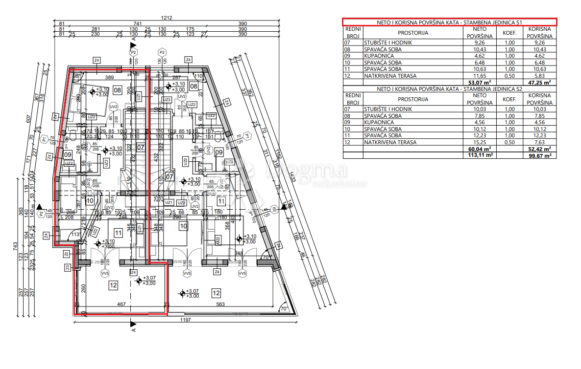Hiša Vodice, 134,97m2