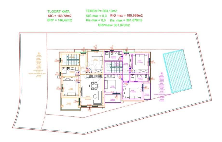 Hiša Vodice, 121,42m2