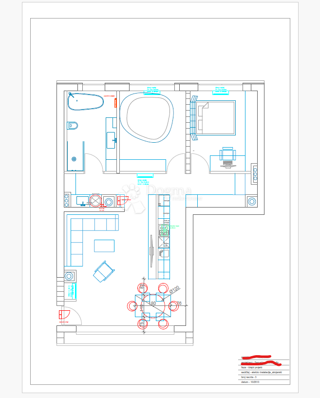 Stanovanje Jazine, Zadar, 91,77m2