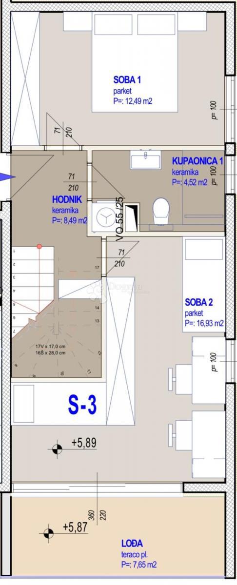 Stanovanje Kaštel Gomilica, Kaštela, 115m2