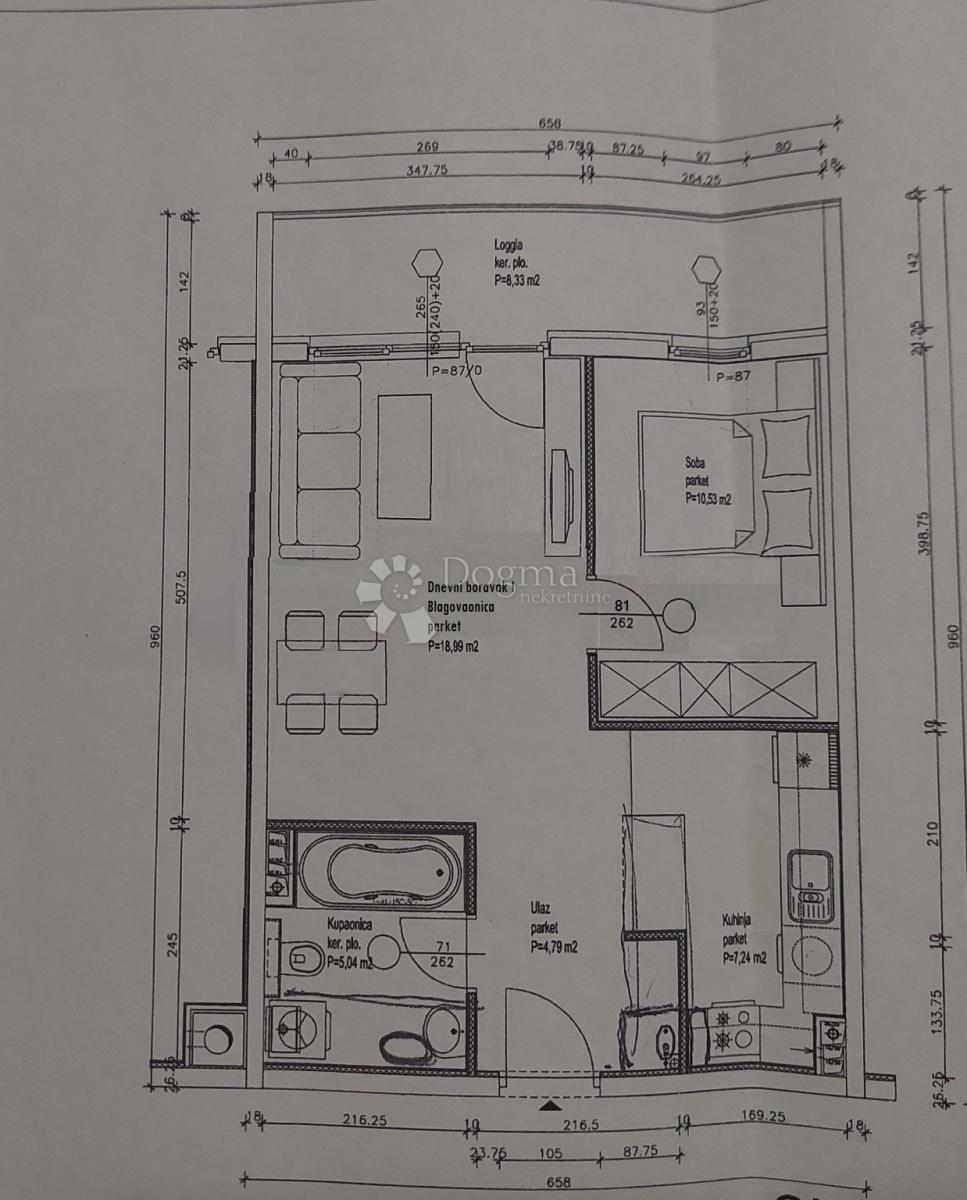 Stanovanje Trešnjevka, Trešnjevka - Sjever, 52,30m2