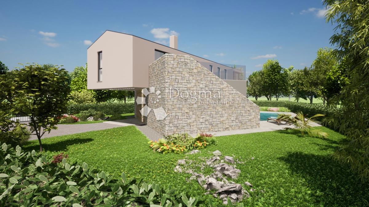 Zazidljivo zemljišče Kunj, Raša, 1.909m2