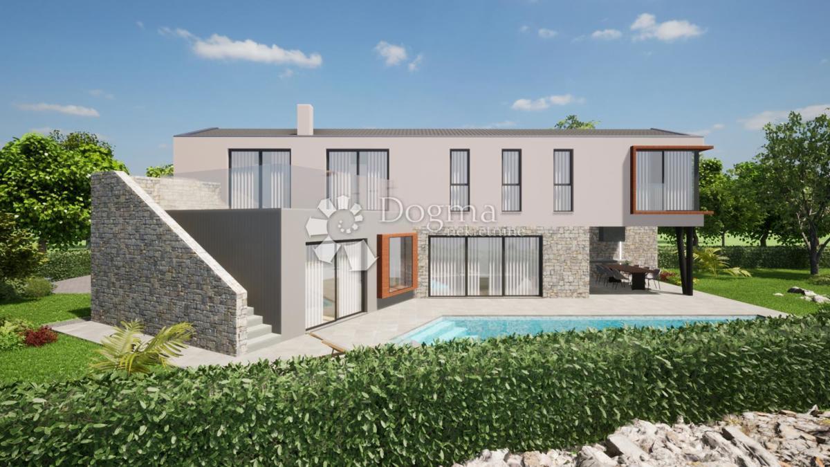 Zazidljivo zemljišče Kunj, Raša, 1.909m2