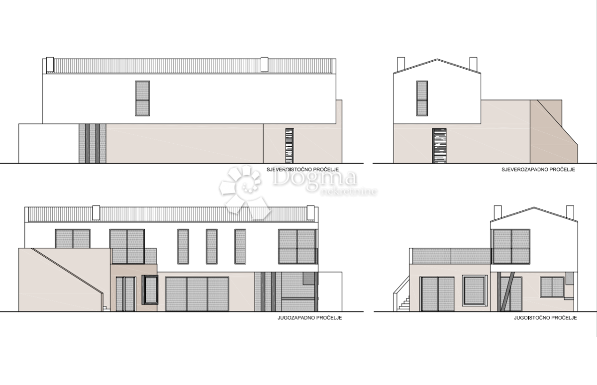 Zazidljivo zemljišče Kunj, Raša, 1.909m2