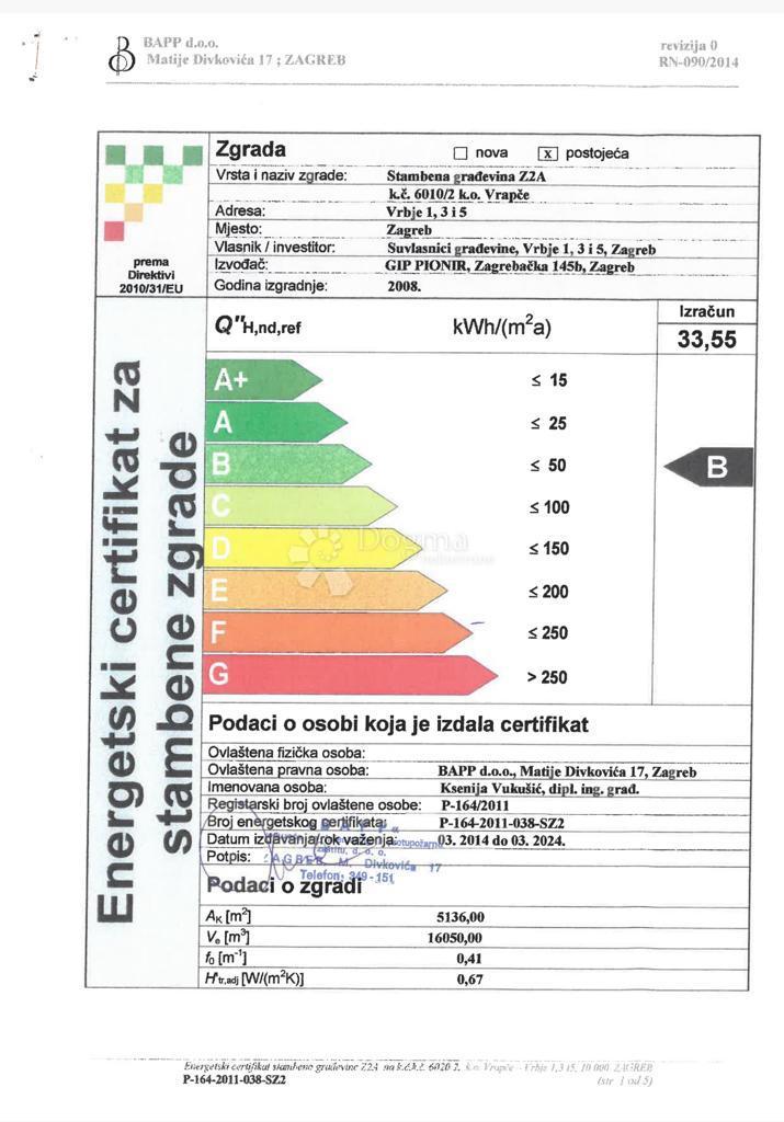 Stanovanje Vrbani, Trešnjevka - Jug, 52m2