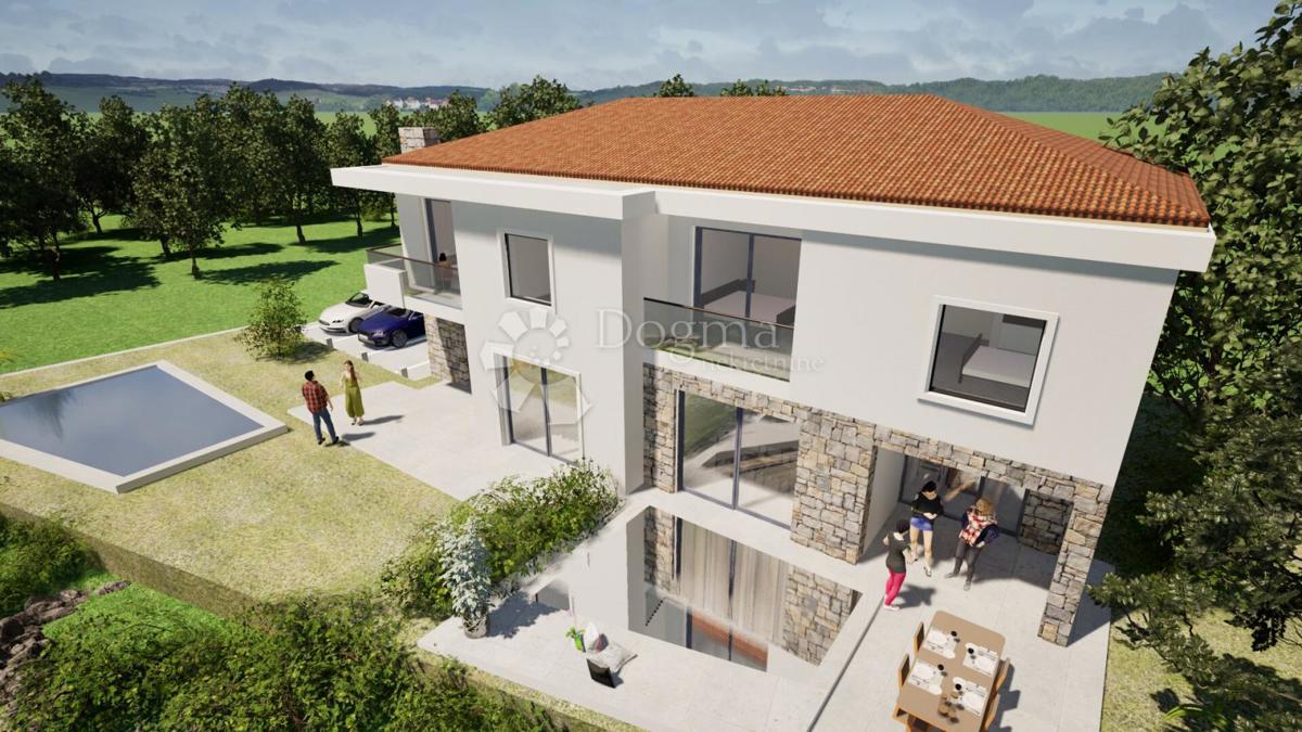 Hiša Malinska, Malinska-Dubašnica, 122,81m2