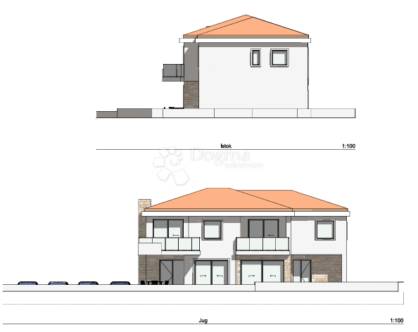 Hiša Malinska, Malinska-Dubašnica, 122,81m2