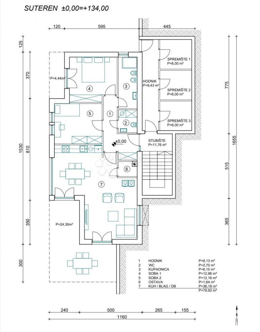 Zazidljivo zemljišče Draga, Rijeka, 1.052m2