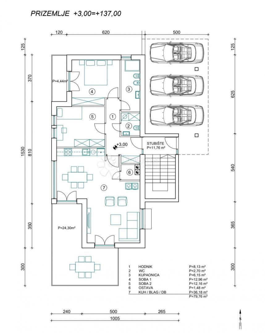 Zazidljivo zemljišče Draga, Rijeka, 1.052m2