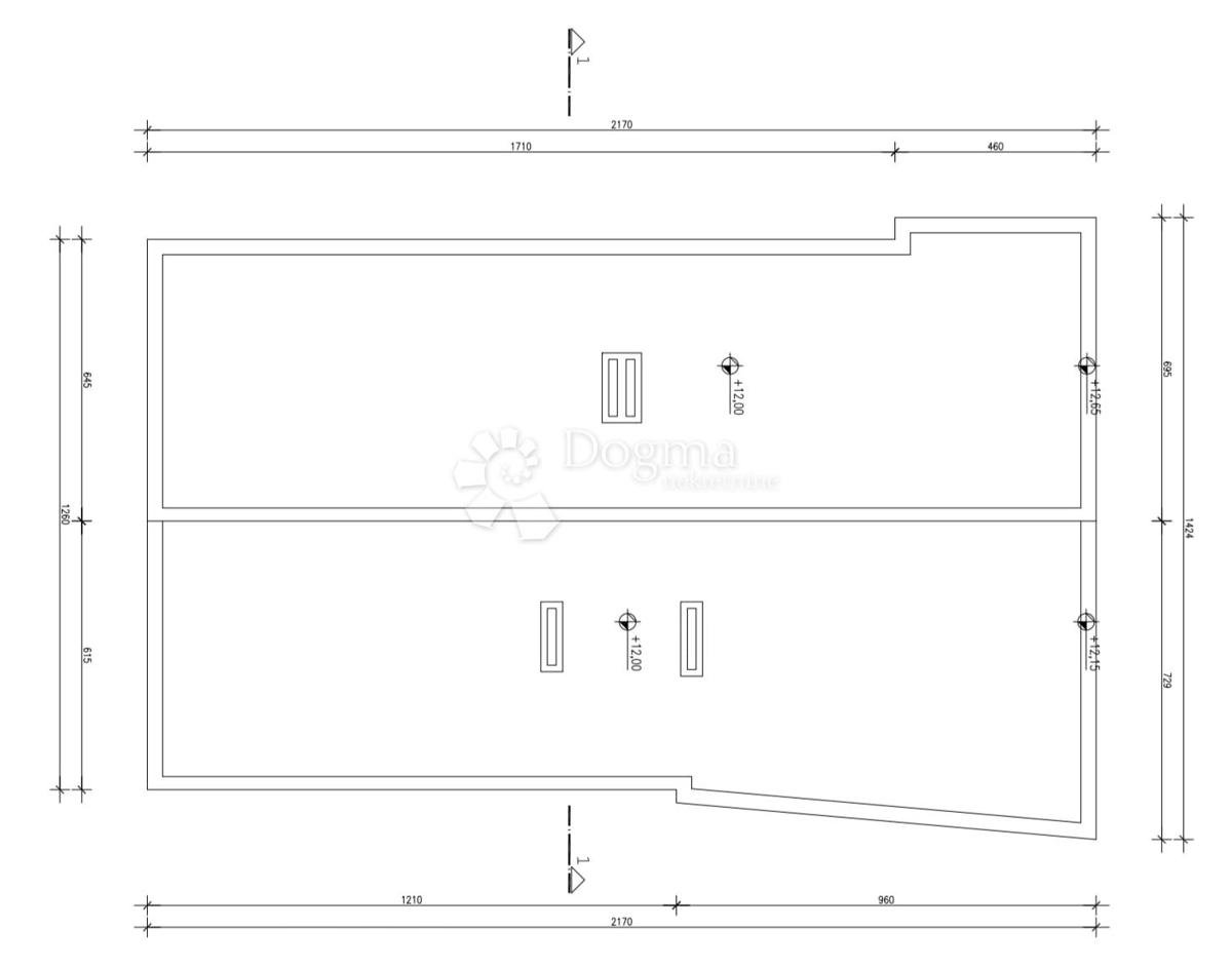 Stanovanje Vela Luka, 43,96m2