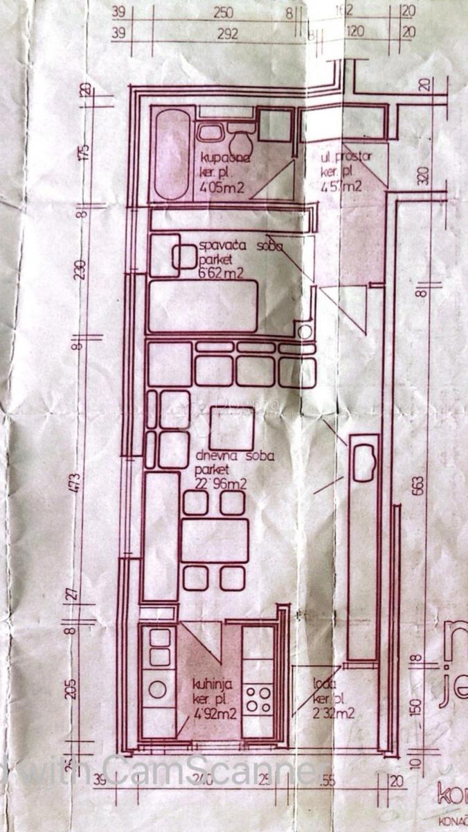 Stanovanje Sloboština, Novi Zagreb - Istok, 45m2