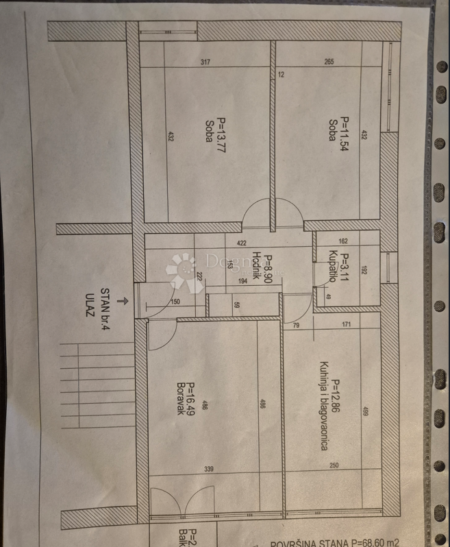 Stanovanje Bol, Split, 70m2
