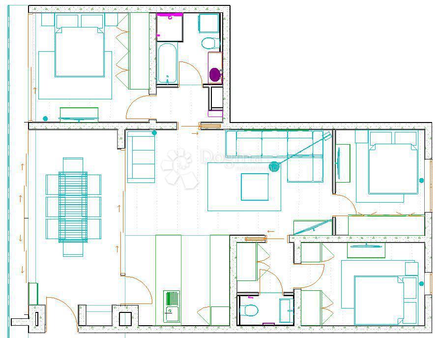 Stanovanje Branimirova Obala, Zadar, 95m2