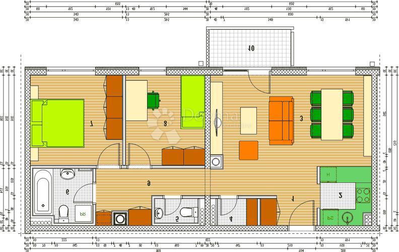 Stanovanje Centar, Varaždin, 69,60m2