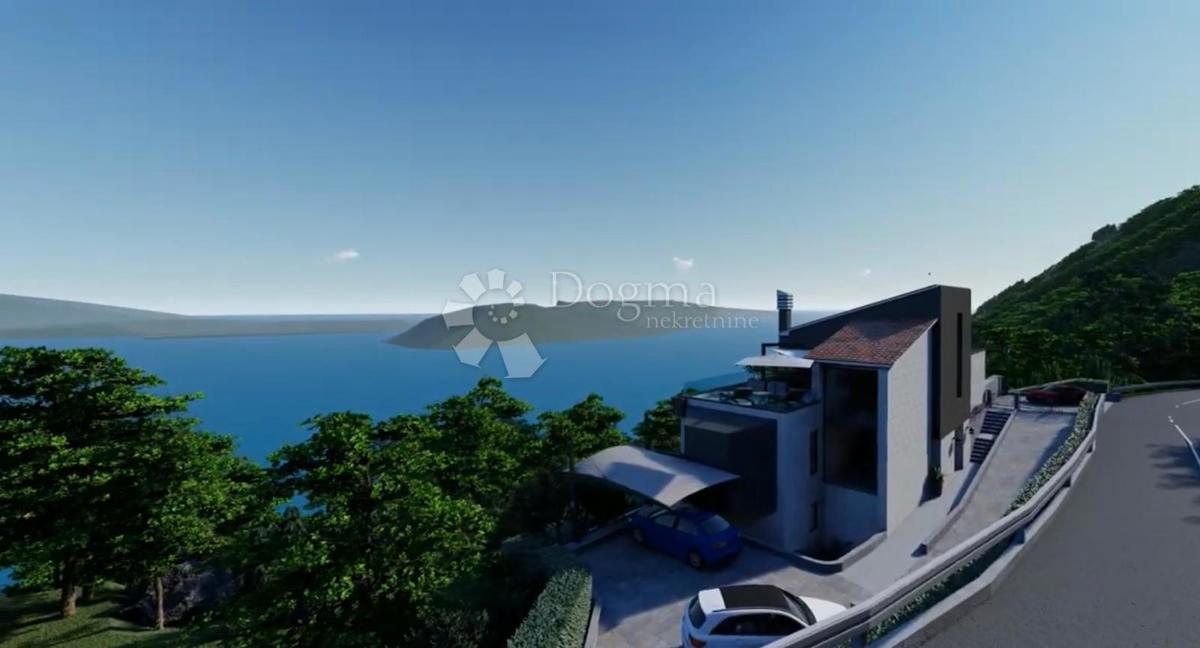 Zazidljivo zemljišče Martina, Mošćenička Draga, 1.806m2