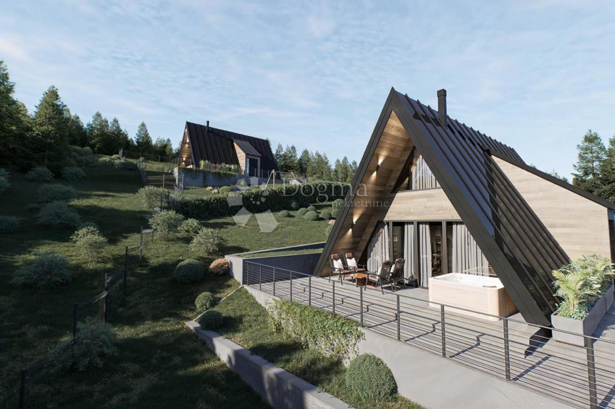 Zazidljivo zemljišče Crni Lug, Delnice, 437m2