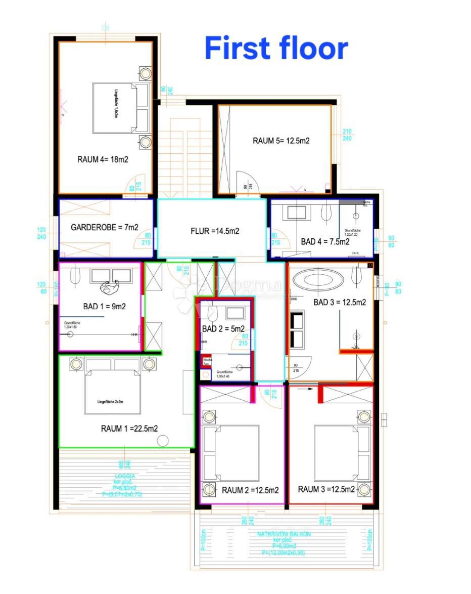 Hiša Seget Donji, Seget, 385m2
