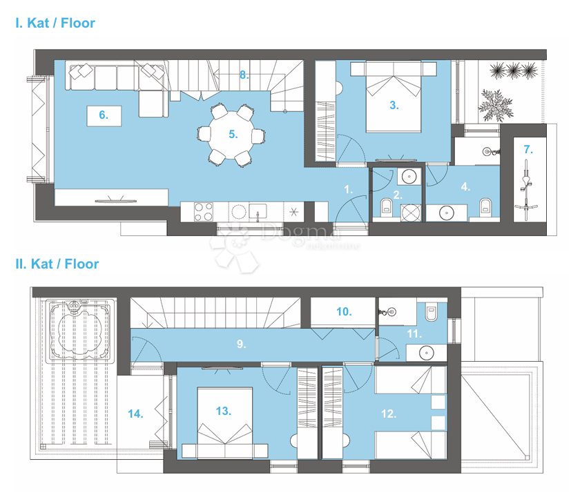 Stanovanje Privlaka, 105,23m2