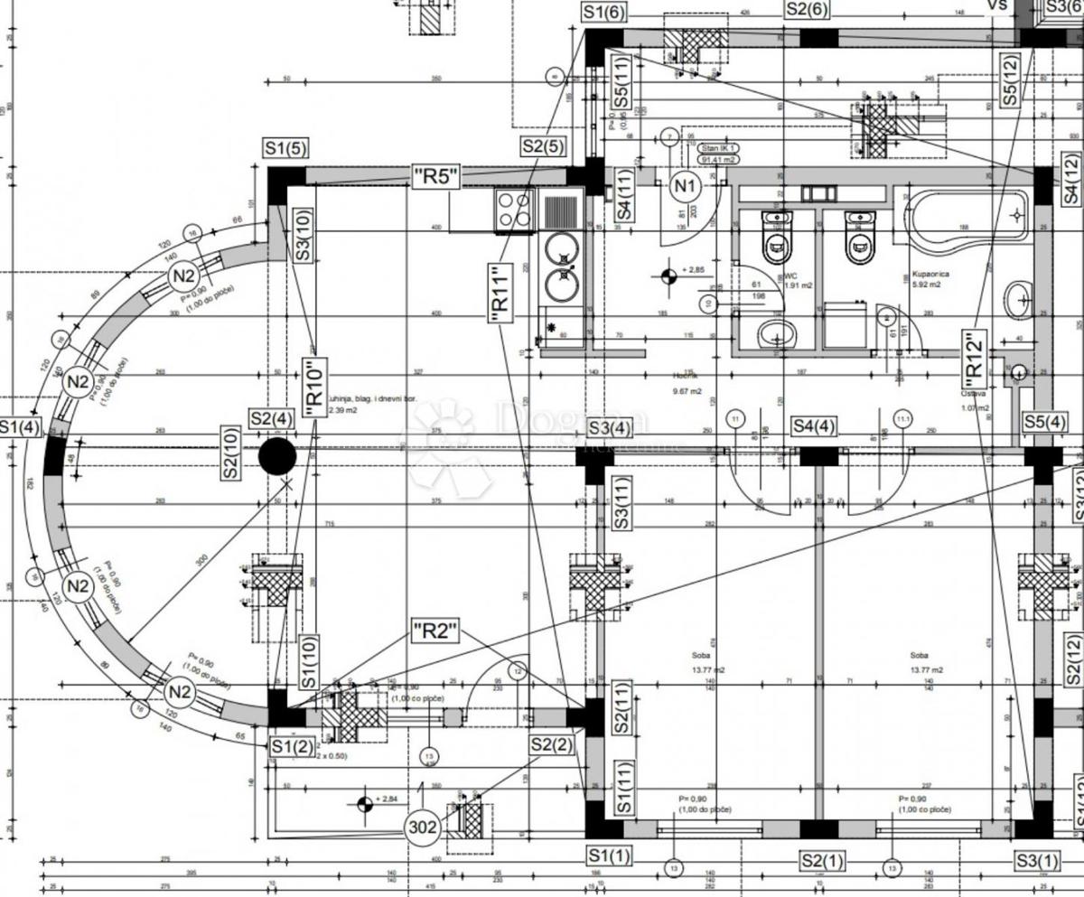 Stanovanje Monte Zaro, Pula, 37,74m2