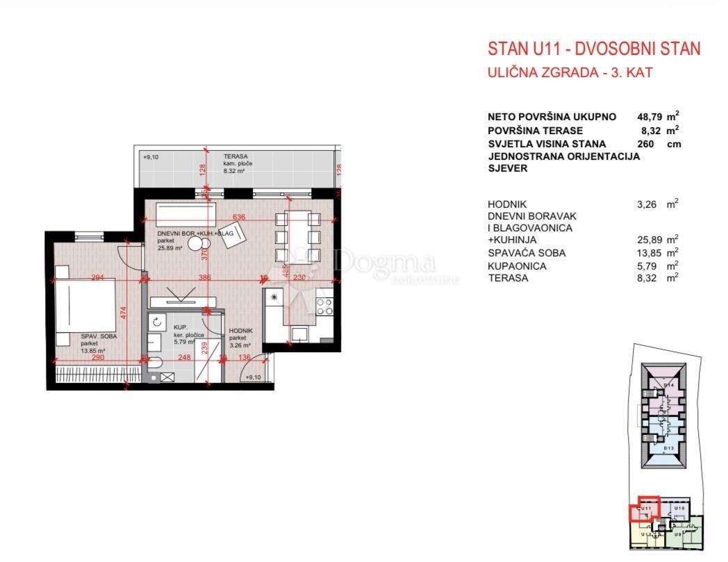 Stanovanje Laščina, Maksimir, 102,86m2