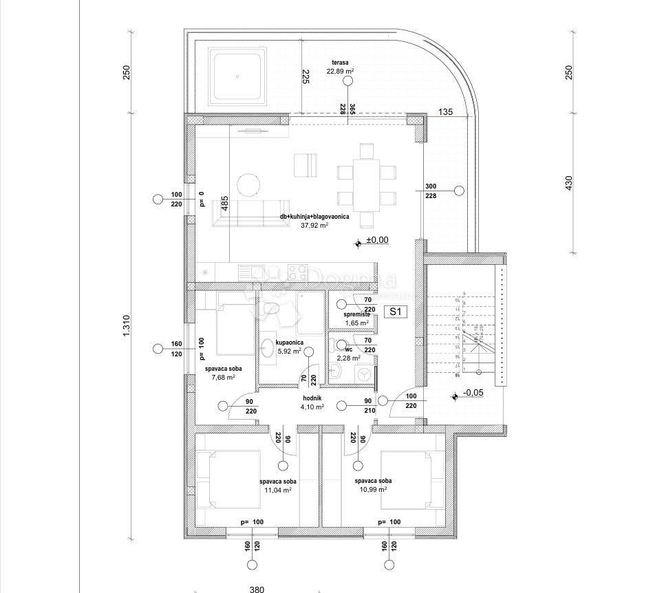 Stanovanje Vir, 108,20m2