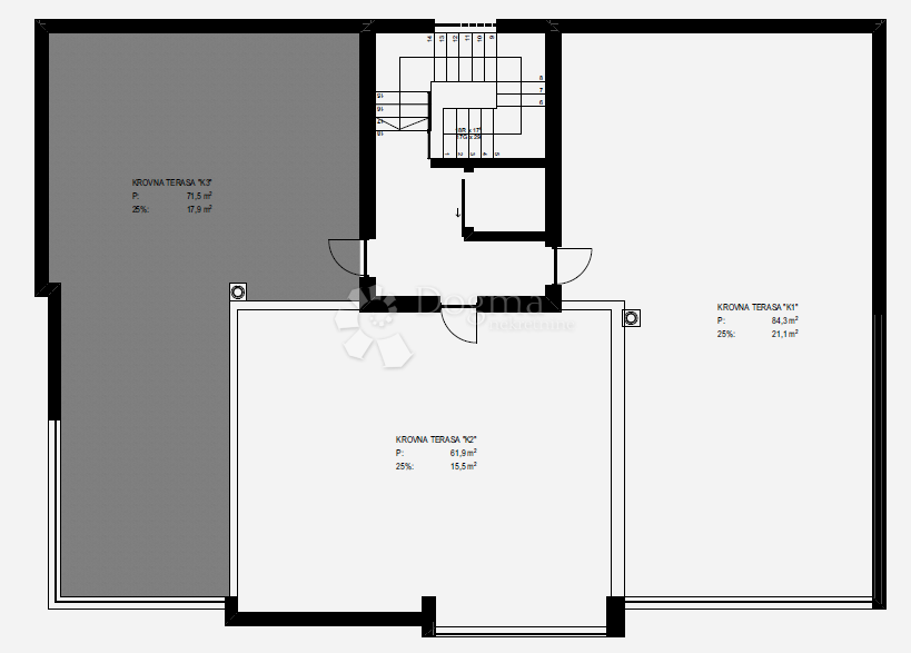 Stanovanje Vidikovac, Zadar, 89,13m2