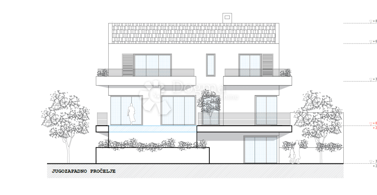 Hiša Lun, Novalja, 312,20m2