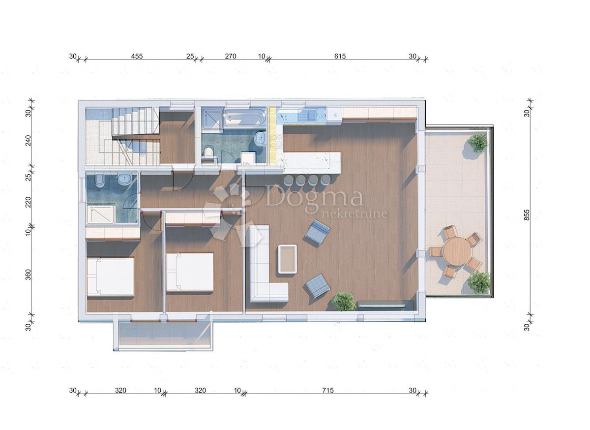 Stanovanje Bregovljana, Pušća, 106,02m2