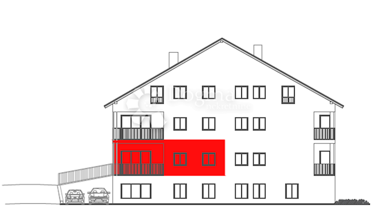 Stanovanje Brestje, Sesvete, 69,27m2