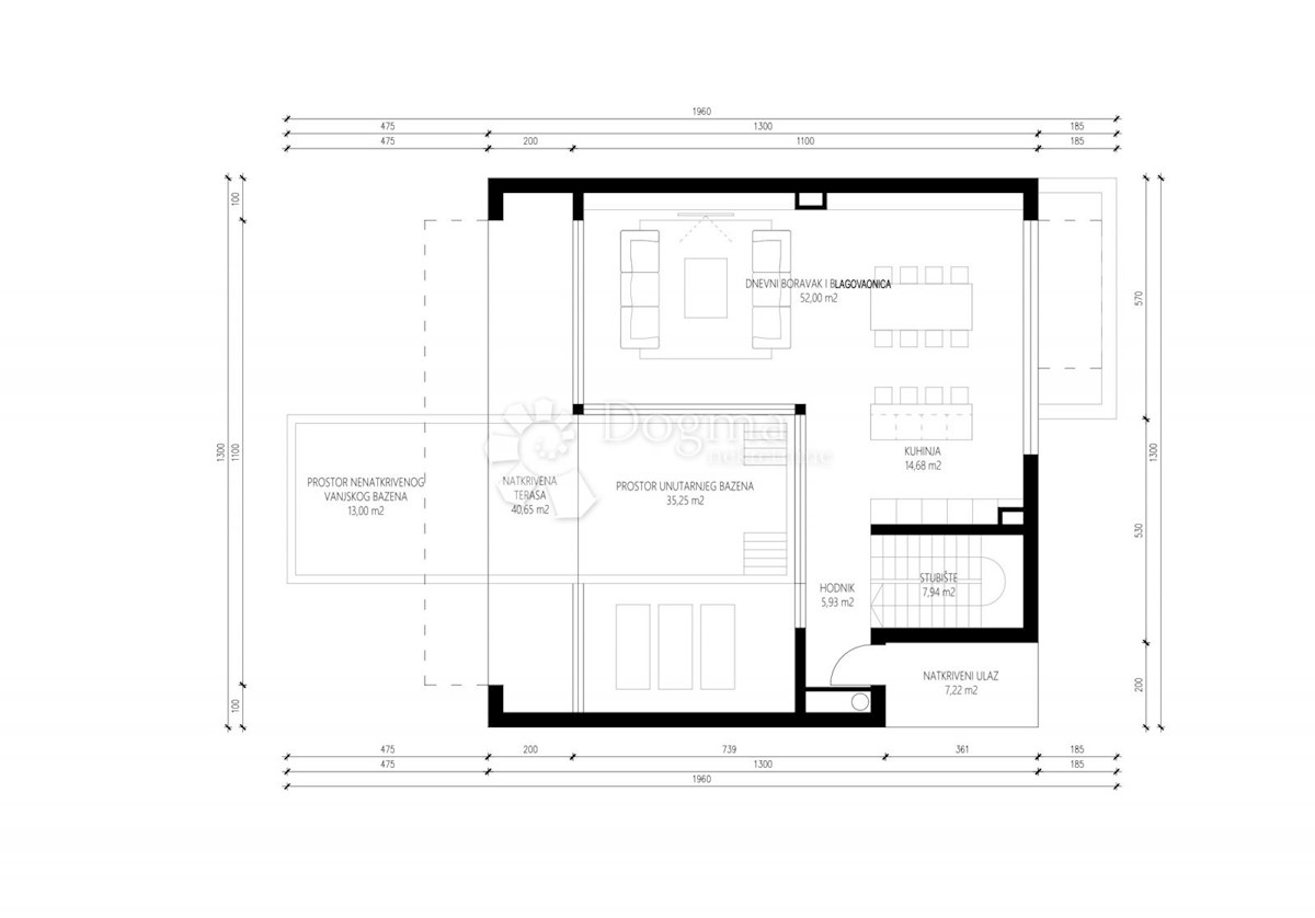 Hiša Tinj, Benkovac, 430m2