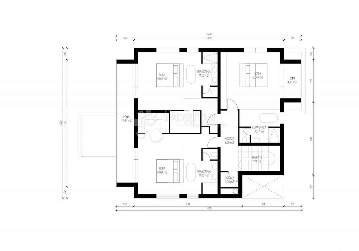 Hiša Tinj, Benkovac, 430m2