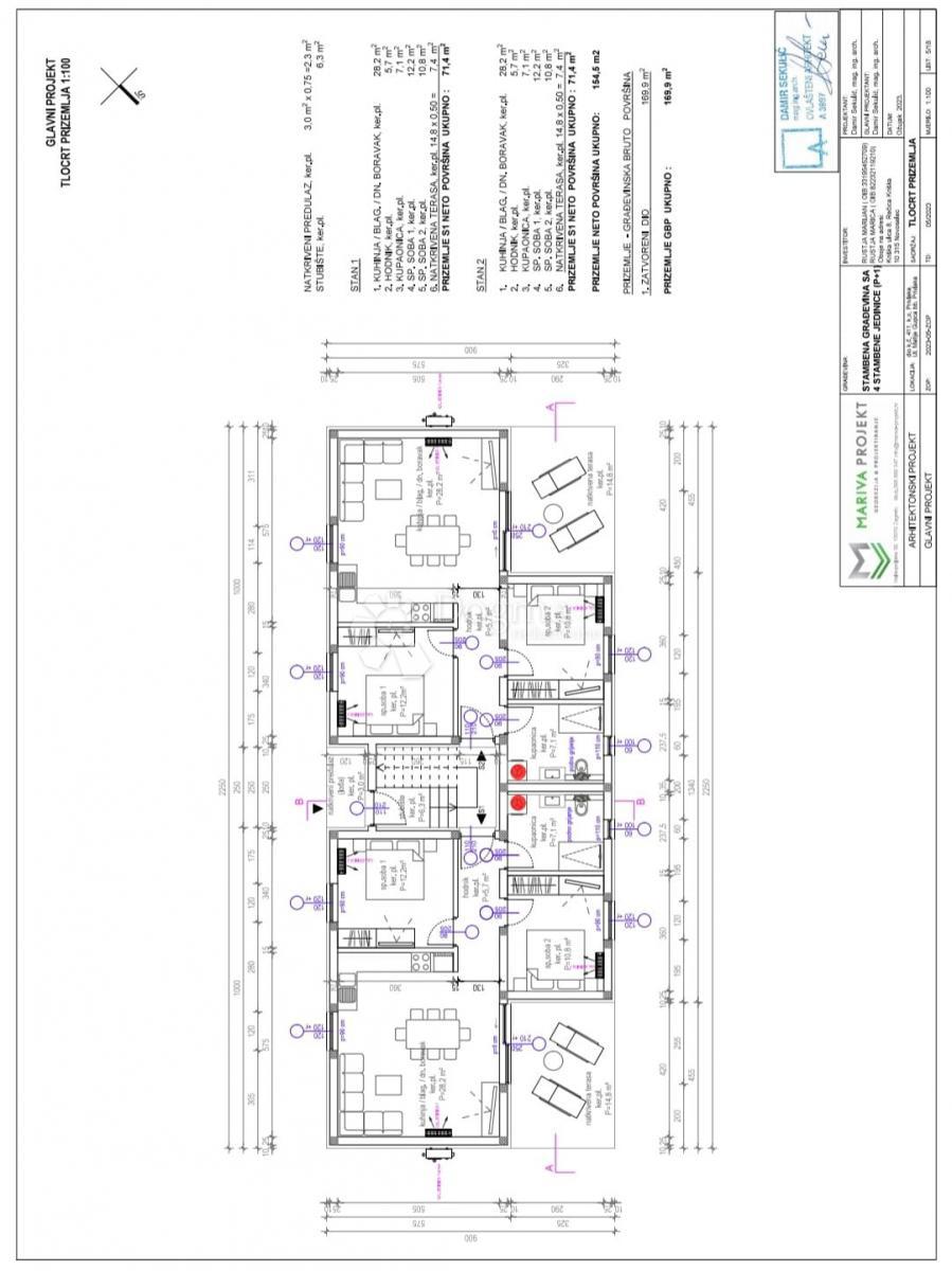 Stanovanje Privlaka, 79,53m2