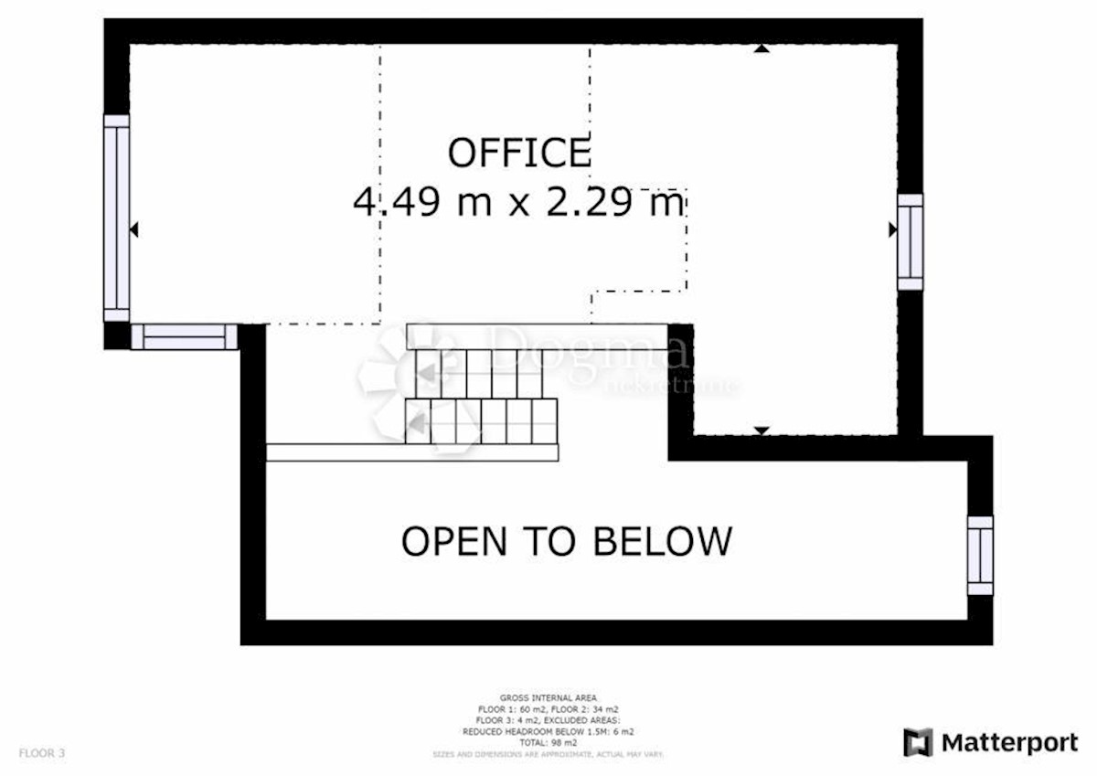 Stanovanje Donji grad, Donji Grad, 102m2