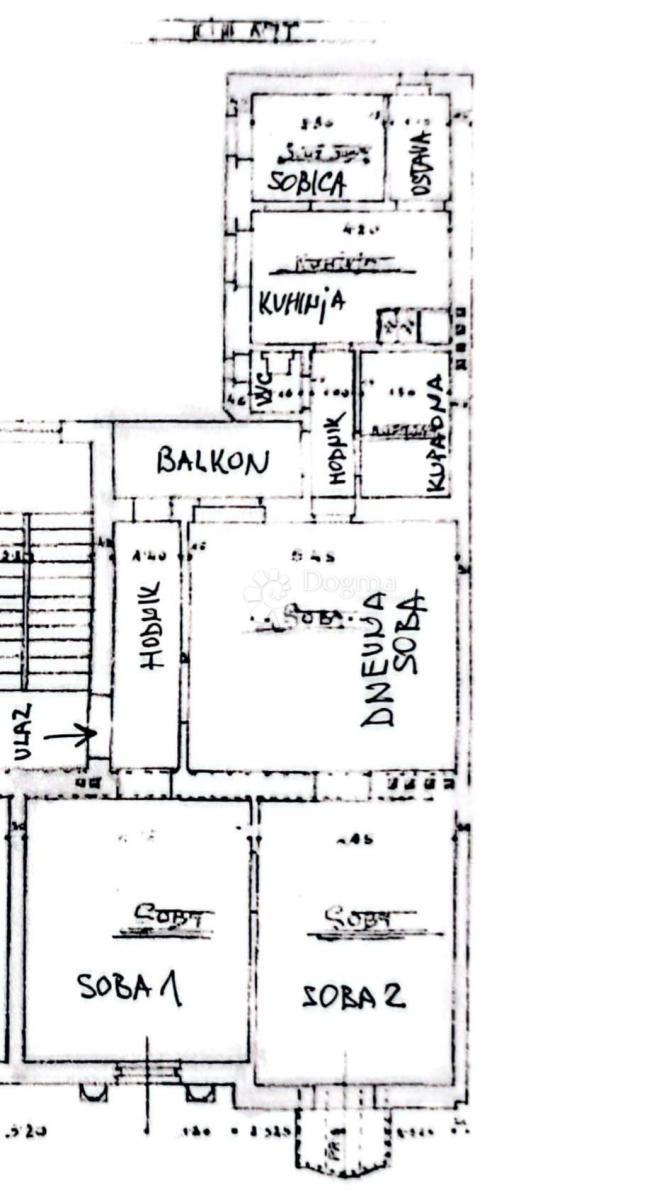 Stanovanje Donji grad, Donji Grad, 116m2