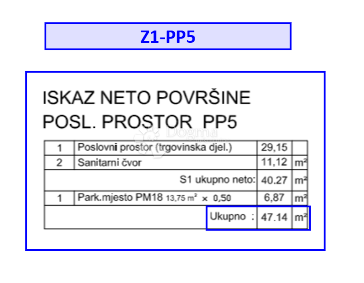 Z1/PP5 POSLOVNI PROSTOR V NOVEM STANOVANJSKEM KOMPLEKSU - ODLIČNO!