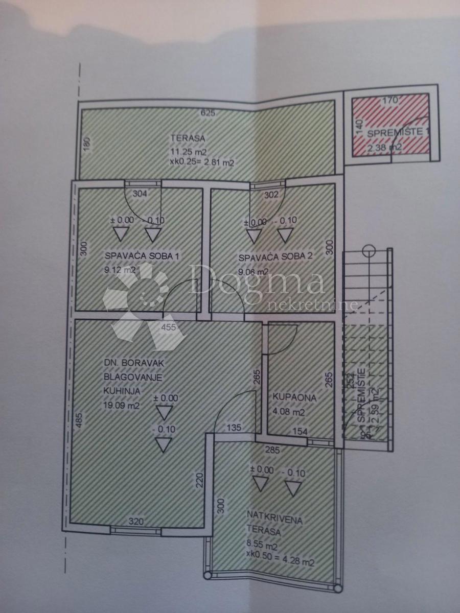 Apartma Vir, 50,83m2