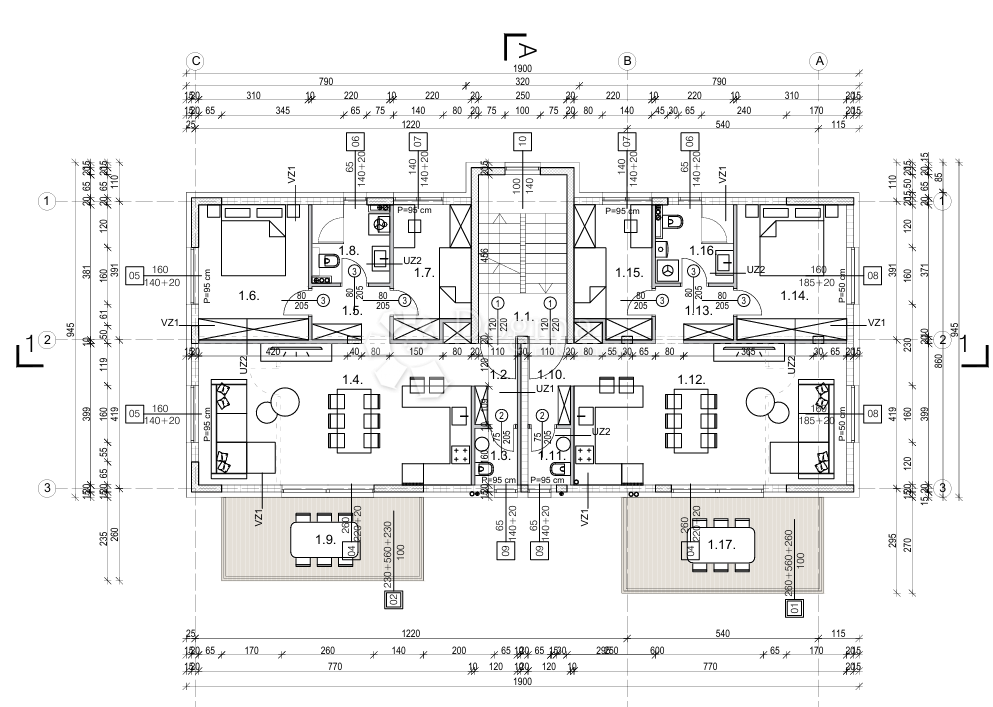 Stanovanje Kustošija, Črnomerec, 67,01m2