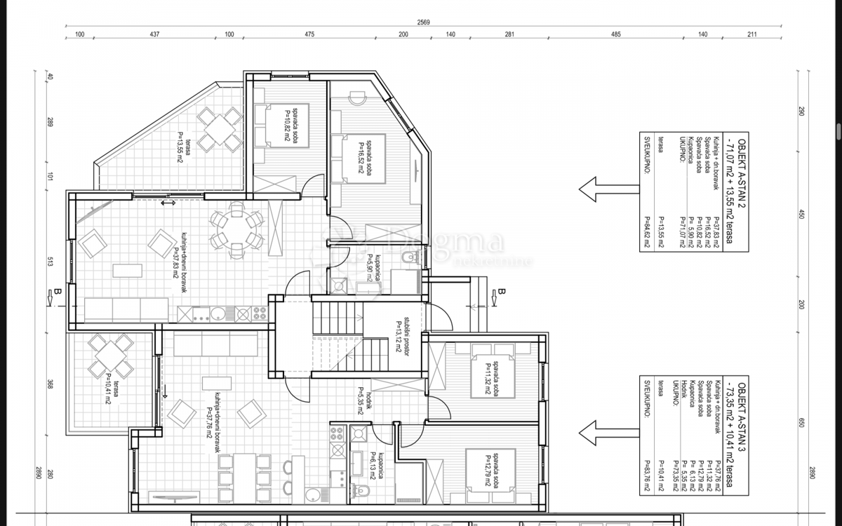 Stanovanje Grebaštica, Šibenik - Okolica, 84,62m2