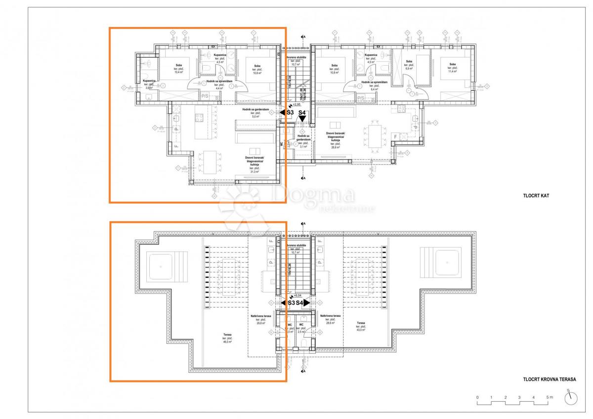 Stanovanje Tribunj, 102m2