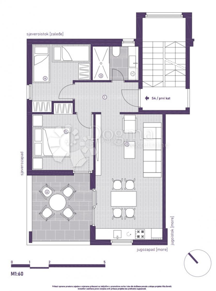 Stanovanje Sveti Petar na Moru, Sveti Filip I Jakov, 110,95m2