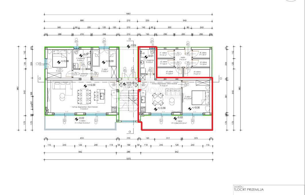 Stanovanje Umag, 63m2