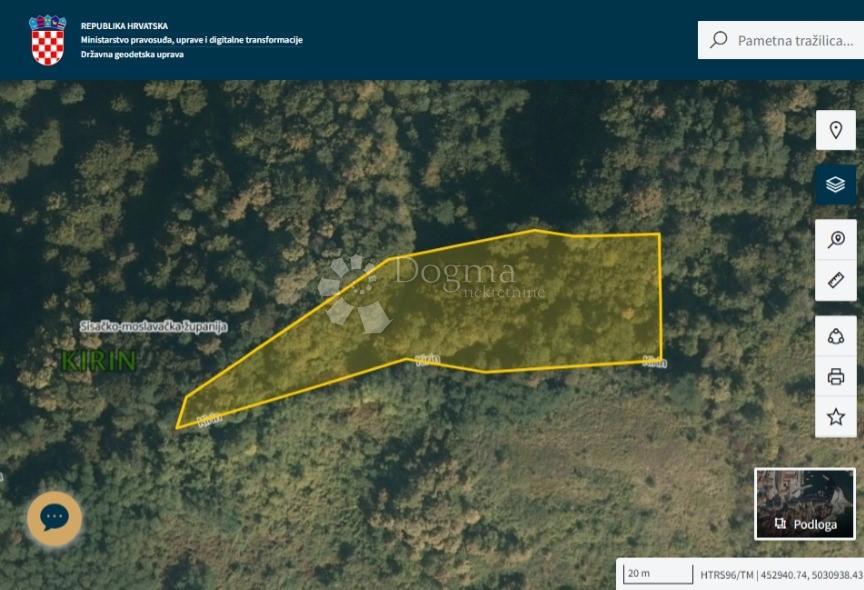Kmetijsko zemljišče Kirin, Gvozd, 36.614m2
