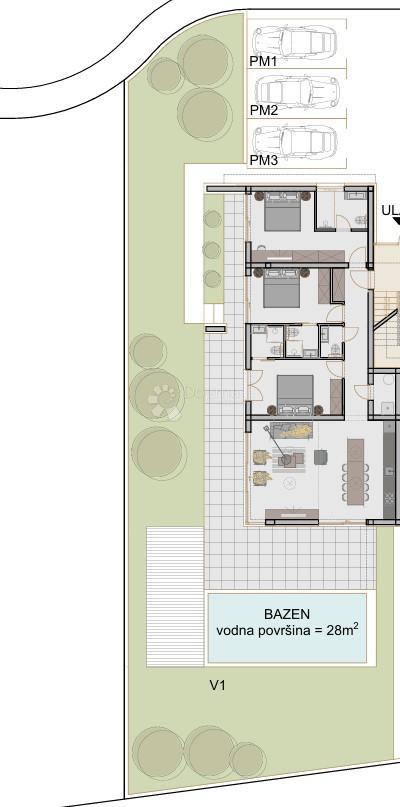 Stanovanje Rovinj, 155m2