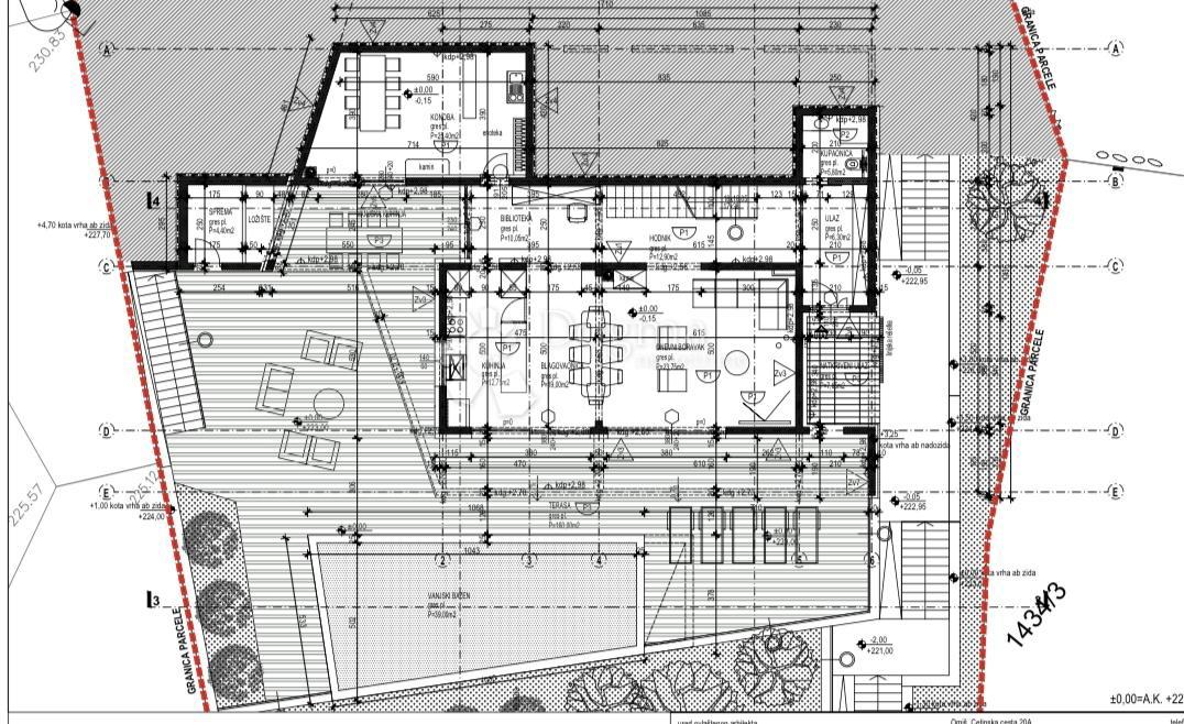 Zazidljivo zemljišče Omiš, 1.611m2