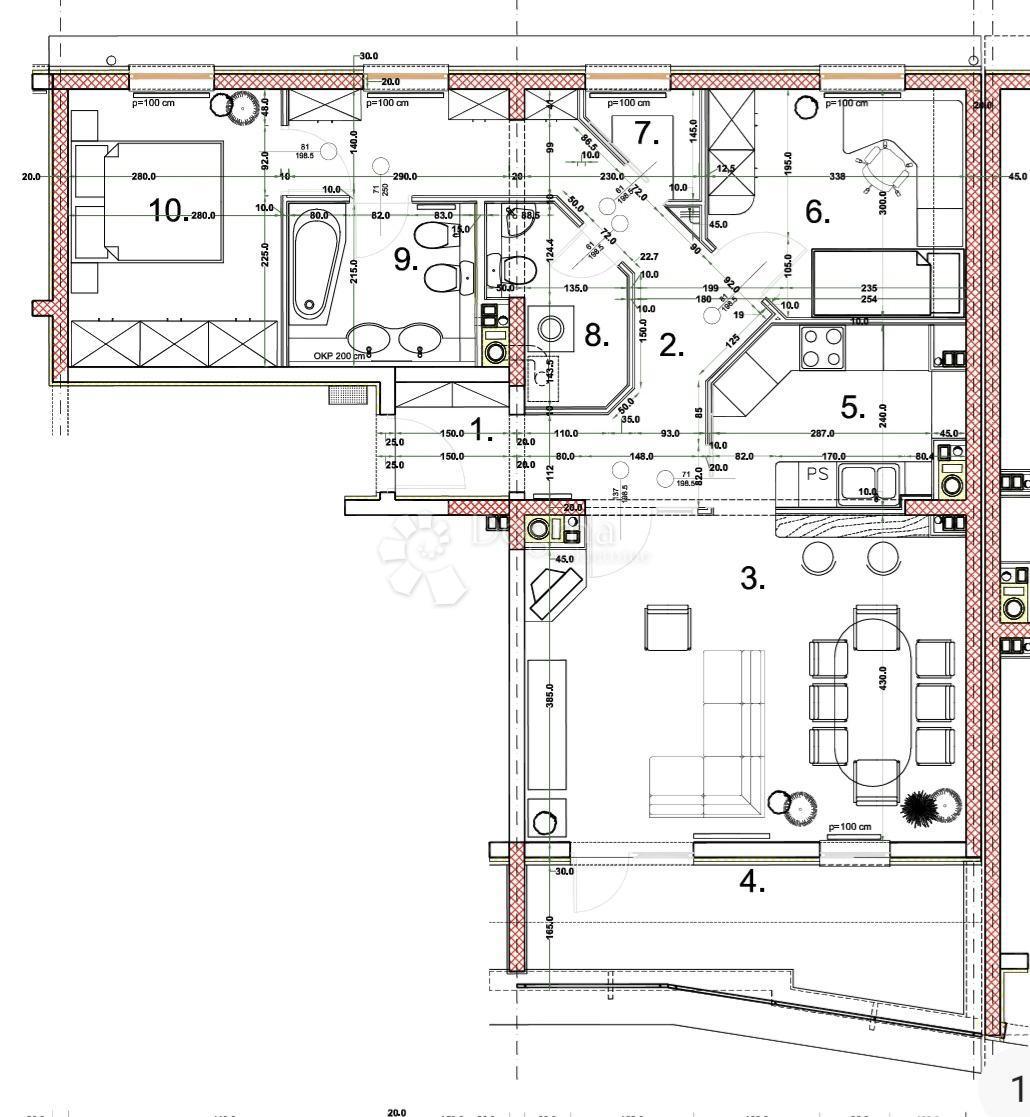 Stanovanje Centar, Varaždin, 86,80m2