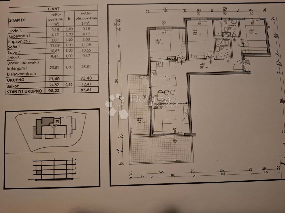 Stanovanje Tar, Tar-Vabriga, 70m2