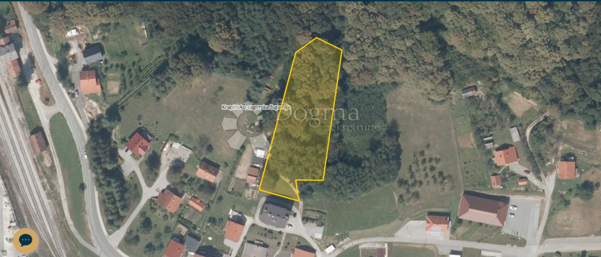Zazidljivo zemljišče Novi Golubovec, 2.313m2