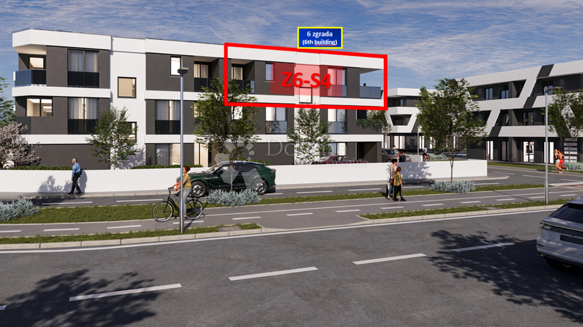 Z6/S4, NOV POSLOVNO STANOVANJSKI KOMPLEKS VELI VRH - stanovanje