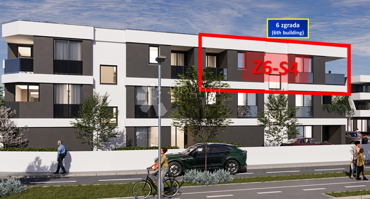 Z6/S4, NOV POSLOVNO STANOVANJSKI KOMPLEKS VELI VRH - stanovanje